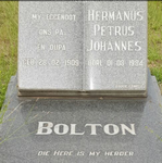 BOLTON Hermanus Petrus Johannes 1909-1984