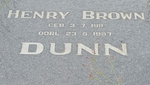 DUNN Henry Brown 1911-1987