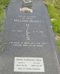 HILES William Henry 1944-1981 & Aletta Catharina 1944-1994