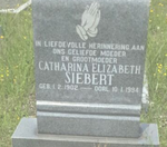 SIEBERT Catharina Elizabeth 1902-1994