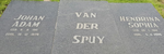 SPUY Johan Adam, van der 1911-1979 & Hendrina Sophia 1914-2006