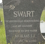 SWART Nicolaas J. J. 1938-1980