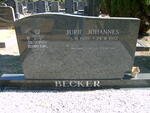 BECKER Jurie Johannes 1920-1972