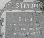 STRYDOM Betsie 1941-1992