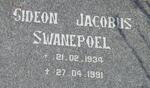 SWANEPOEL Gideon Jacobus 1934-1991