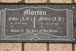 MORTON A.E. 1933- & J.D. 1933-