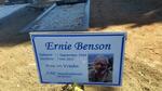 BENSON Ernie 1944-2017