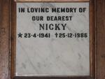 ? Nicky 1941-1986