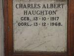 HAUGHTON Charles Albert 1917-1968