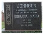 JOHNSEN Susanna Maria 1898-1985