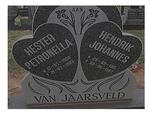 JAARSVELD Hendrik Johannes, van 1915-1987 & Hester Petronella 1909-1983