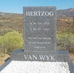 WYK Hertzog, van 1931-2003