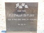 PLOOY P.J., du 1914-1986