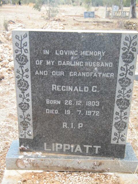 LIPPIATT Reginald G. 1903-1972