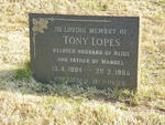 LOPES Tony 1904-1965