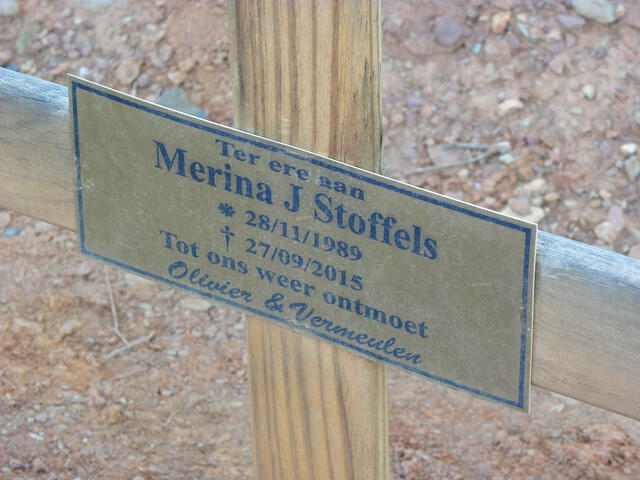 STOFFELS Merina J. 1989-2015