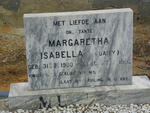 MULLER Margaretha Isabella 1900-1989
