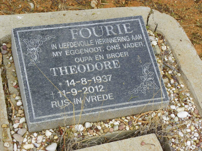 FOURIE Theodore 1937-2012