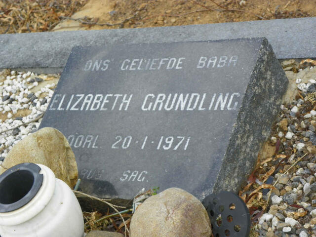 GRUNDLING Elizabeth -1971