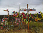 Western Cape, OUDTSHOORN district, Oudtshoorn, R62, Roadside memorials