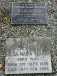 SEARLE Valerie Mary 1928-2004 :: SEARLE Hilda Maria nee VLOK 1896-1965