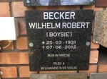 BECKER Wilhelm Robert 1931-2012