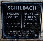 SCHILBACH Edward Court 1948-2015 & Hendrika Alberta DIPPENAAR 1951-