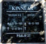 KINNEAR William H.E. 1928-2016 & Connie 1932-