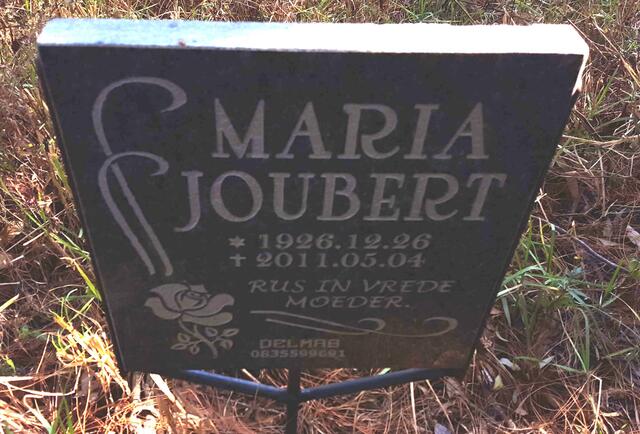 JOUBERT Maria 1926-2011