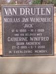DRUTEN Nicolaas Jan Valkenberg, van 1898-1989 & Catherine Winifred ANDRESEN 1905-2000