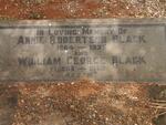 BLACK William George 1???-1962 :: BLACK Annie nee ROBERTSON 1864-1935