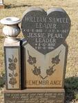 LEADER William Samuel 1888-1967 & Jessie Pearl 1892-1981