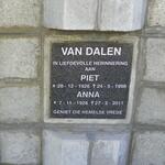 DALEN Piet, van 1926-1998 & Anna 1928-2011