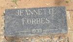 FORBES Jeannette -1939