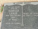 LESLIE Isabella -1951