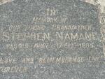 NAMANE Stephen -1965
