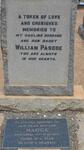 PASCOE William & Madge 1906-1977