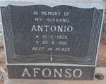 AFONSO Antonio 1905-1961