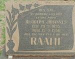 RAATH Rudolph Johannes 1895-1950