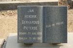 PIETERSE Jan Hendrik Gerhardus 1898-1967