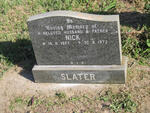 SLATER Nick 1927-1973