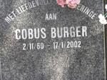 BURGER Cobus 1930-2002