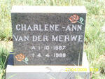 MERWE Charlene-Ann, van der 1987-1988