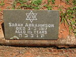 ABRAHMSON Sarah -1917