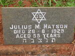 NATSON Julius M. -1929
