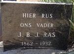 RAS Jacobus Barend Johannes 1862-1932