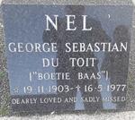 NEL George Sebastian du Toit 1903-1977
