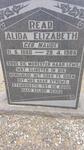 READ Alida Elizabeth nee NAUDE 1880-1965