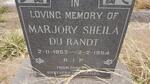 RANDT Marjory Sheila, du 1953-1954