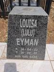 EYMAN Louisa 2002-2002